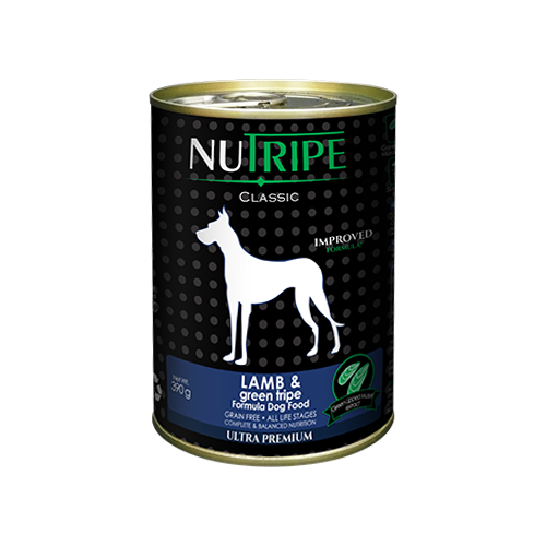 Nutripe Lamb and Green Lamb Tripe For Dogs