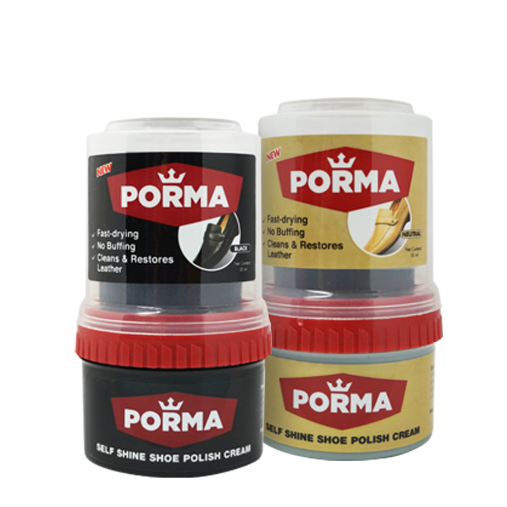 Porma Self Shine Shoe Polish Cream