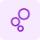 purple bubbles icon