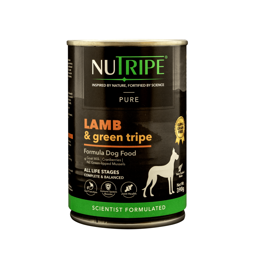 nutripe lamb and green tripe for dogs