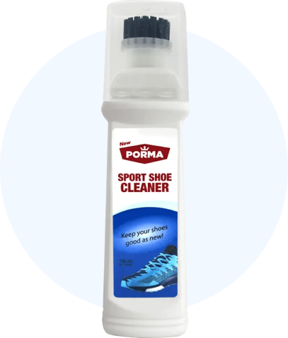 porma sport shoe cleaner with circle bg