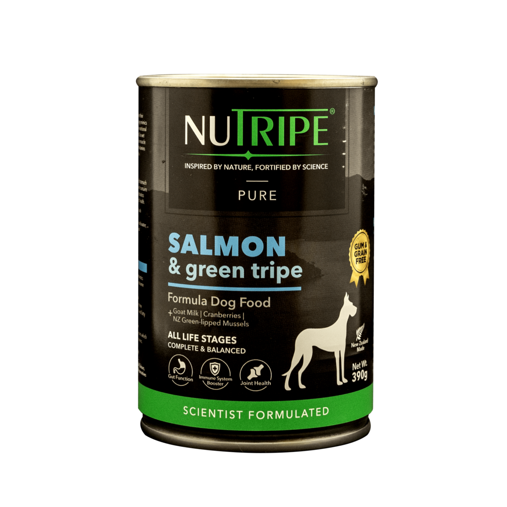 salmon and green tripe for dogs