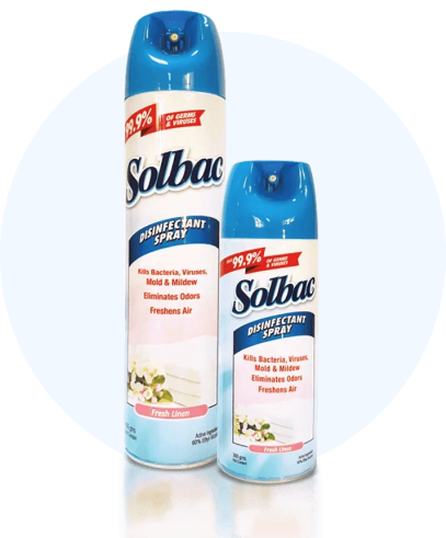 solbac disinfectant spray