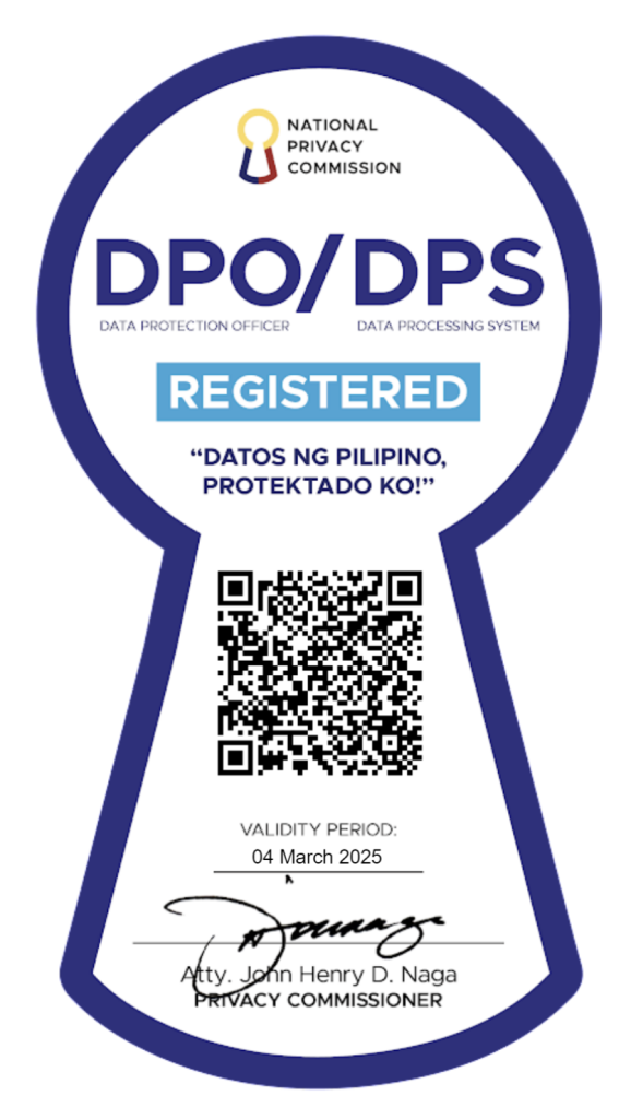DPO/DPS registered