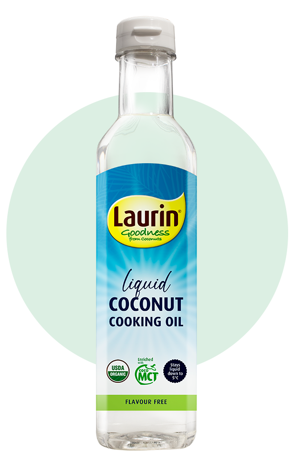 laurin liquid coconut cooking oil