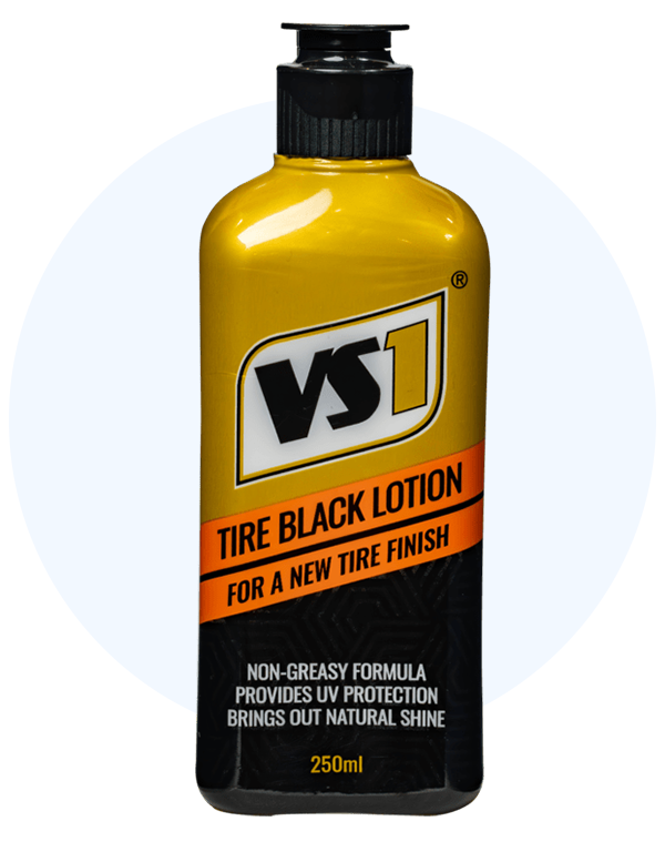 vs1 tire black lotion
