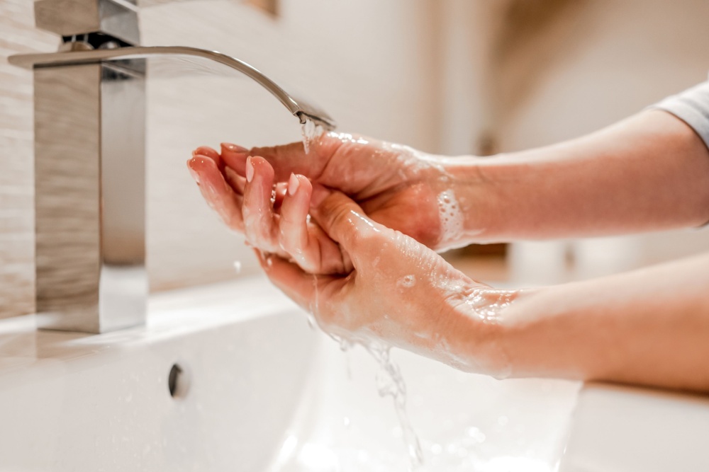proper handwashing